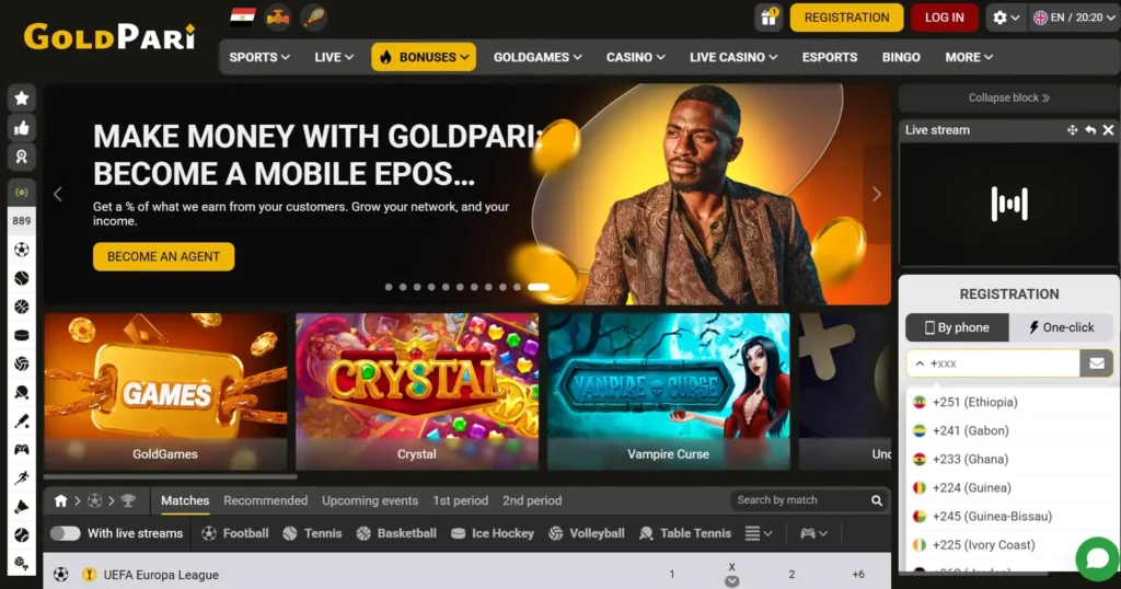 goldpari bonus 